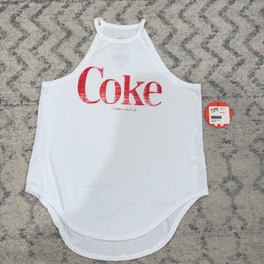 Vintage Coke halter tank top